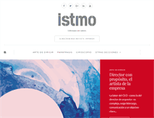 Tablet Screenshot of istmo.mx